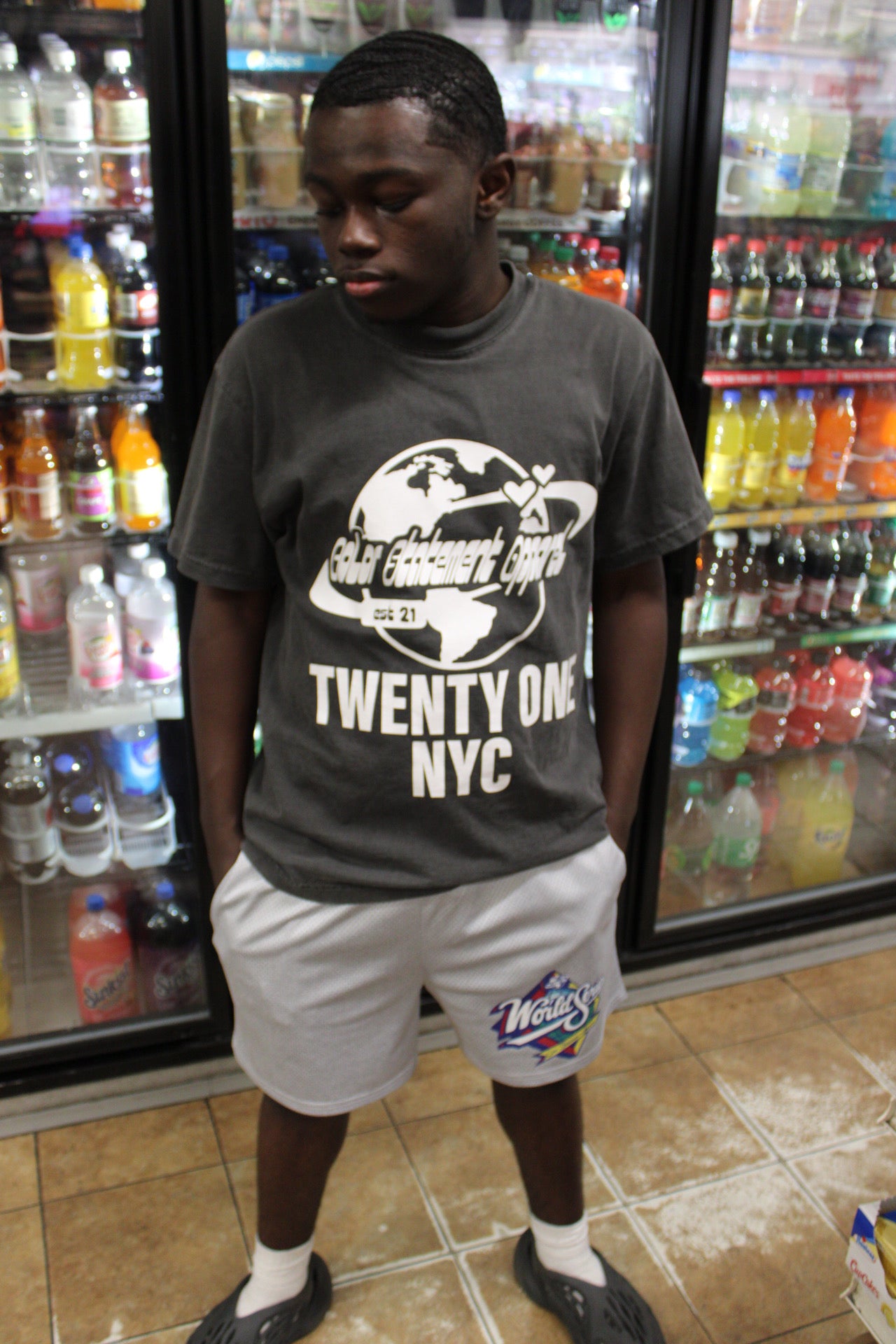 TWENTY1NE CEMENT TEE