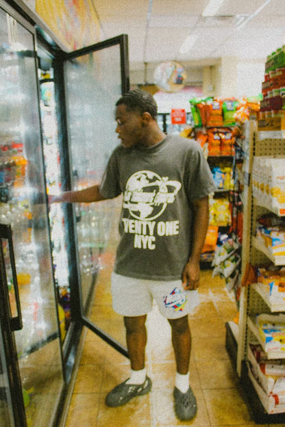 TWENTY1NE CEMENT TEE